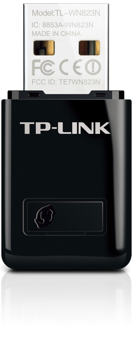 TP-LINK TL-WN823N Mini karta WiFi, USB, 300Mb/s, standard N TP-LINK TL-WN823N Mini karta WiFi, USB, 300Mb/s, standard N