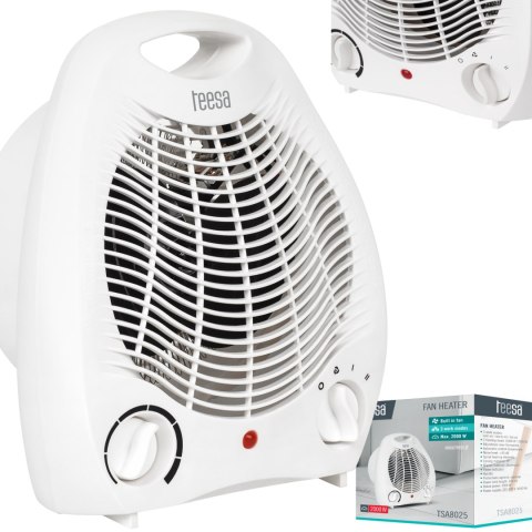 Termowentylator Teesa (1000 W, 2000 W) Termowentylator Teesa (1000 W, 2000 W)