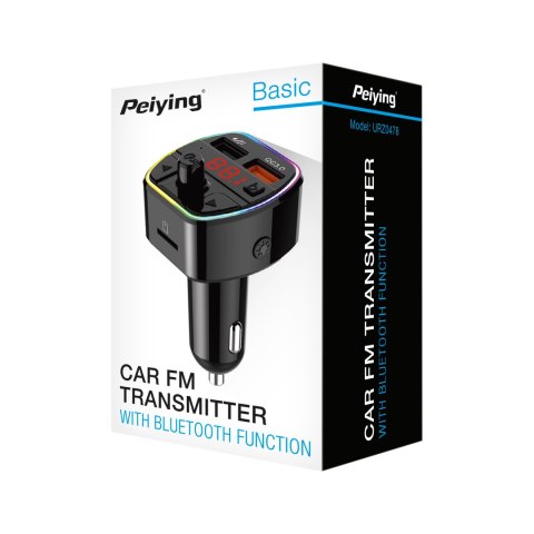 Transmiter samochodowy FM z funkcją bluetooth Transmiter samochodowy FM z funkcją bluetooth