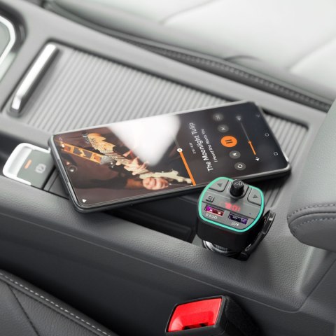 Transmiter samochodowy FM z funkcją bluetooth Transmiter samochodowy FM z funkcją bluetooth