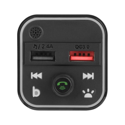 Transmiter samochodowy FM z funkcja bluetooth Transmiter samochodowy FM z funkcja bluetooth