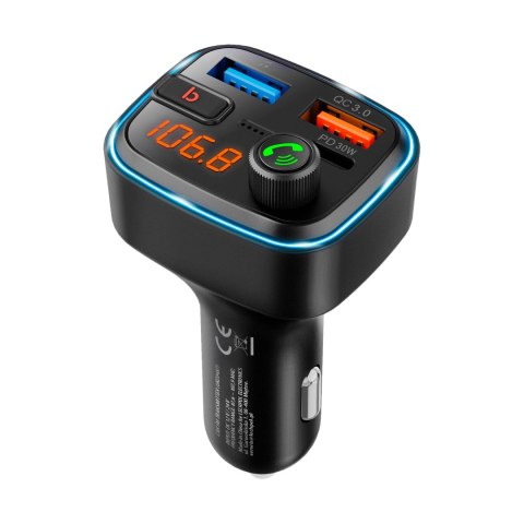 Transmiter samochodowy FM z funkcją bluetooth Transmiter samochodowy FM z funkcją bluetooth