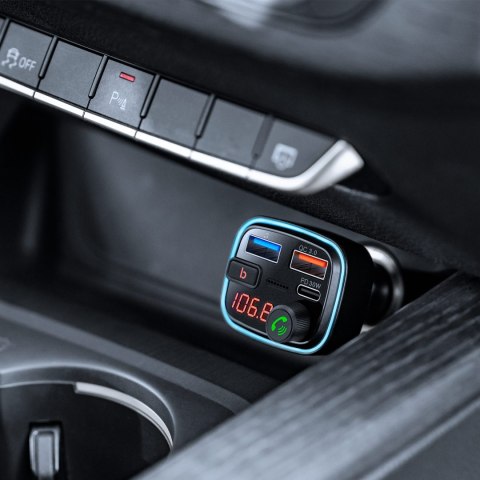 Transmiter samochodowy FM z funkcją bluetooth Transmiter samochodowy FM z funkcją bluetooth