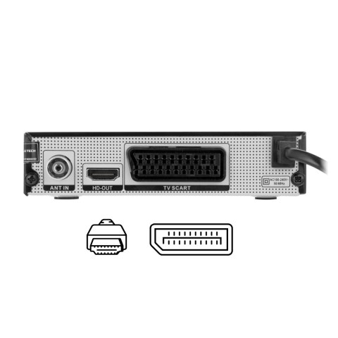 Tuner DVB-T2 H.265 HEVC Cabletech Tuner DVB-T2 H.265 HEVC Cabletech