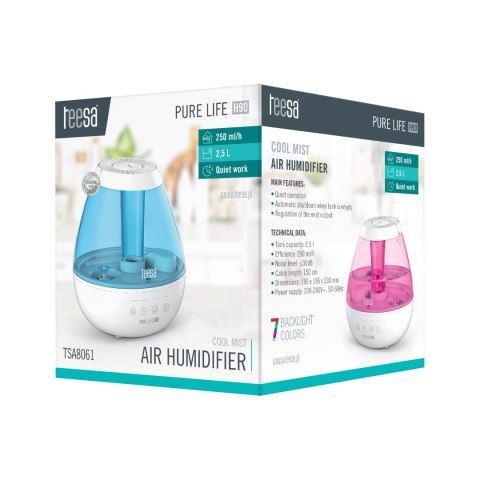 Ultradźwiękowy nawilżacz powietrza PURE LIFE H90 Ultradźwiękowy nawilżacz powietrza PURE LIFE H90