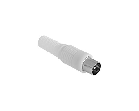 Wtyk anten TV długi biały Cabletech Wtyk anten TV długi biały Cabletech