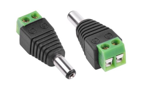 Wtyk DC 2,1/5,5 z szybkozłączem Wtyk DC 2,1/5,5 z szybkozłączem