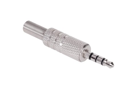 Wtyk Jack 3.5 metalowy czteropolowy Wtyk Jack 3.5 metalowy czteropolowy