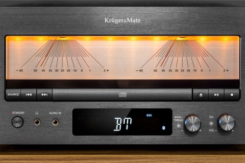 Wzmacniacz HiFi klasy A Kruger&Matz KM1995-A ( CD, USB, Bluetooth, radio cyfrowe DAB+, FM ) Wzmacniacz HiFi klasy A Kruger&Matz KM1995-A ( CD, USB, Bluetooth, radio cyfrowe DAB+, FM )