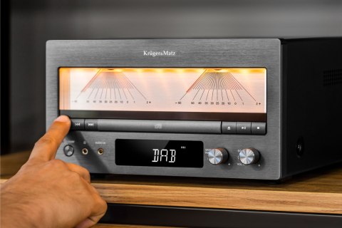 Wzmacniacz HiFi klasy A Kruger&Matz KM1995-A ( CD, USB, Bluetooth, radio cyfrowe DAB+, FM ) Wzmacniacz HiFi klasy A Kruger&Matz KM1995-A ( CD, USB, Bluetooth, radio cyfrowe DAB+, FM )