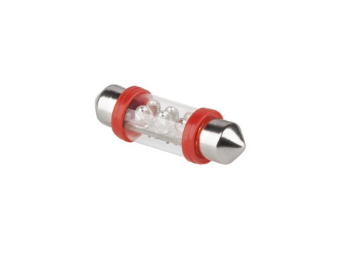 Żarówka samochodowa LED 12V 10*36-6LED Sv8,5 czerwona Żarówka samochodowa LED 12V 10*36-6LED Sv8,5 czerwona
