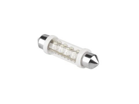 Żarówka samochodowa LED 12V 10*42-8LED Sv8,5 biała Żarówka samochodowa LED 12V 10*42-8LED Sv8,5 biała