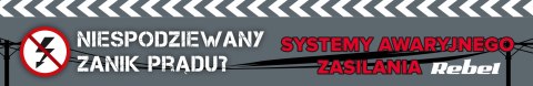 Zasilacz Awaryjny Rebel POWER-1000 - przetwornica z czystym przebiegiem sinusoidalnym i funkcją ładowania 12V 230V 1000VA/700W Zasilacz Awaryjny Rebel POWER-1000 - przetwornica z czystym przebiegiem sinusoidalnym i funkcją ładowania 12V 230V 1000VA/700W