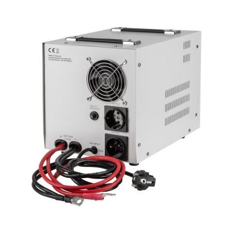 Zasilacz awaryjny KEMOT PROsinus-2000 przetwornica z czystym przebiegiem sinusoidalnym i funkcją ładowania 12V 230V 2000VA/1200W Zasilacz awaryjny KEMOT PROsinus-2000 przetwornica z czystym przebiegiem sinusoidalnym i funkcją ładowania 12V 230V 2000VA/1200W