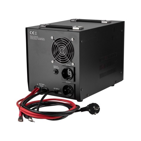 Zasilacz awaryjny KEMOT PROsinus-2000 przetwornica z czystym przebiegiem sinusoidalnym i funkcją ładowania 12V 230V 2000VA/1200W Zasilacz awaryjny KEMOT PROsinus-2000 przetwornica z czystym przebiegiem sinusoidalnym i funkcją ładowania 12V 230V 2000VA/1200W