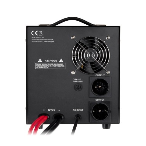 Zasilacz awaryjny KEMOT PROsinus-2000 przetwornica z czystym przebiegiem sinusoidalnym i funkcją ładowania 12V 230V 2000VA/1200W Zasilacz awaryjny KEMOT PROsinus-2000 przetwornica z czystym przebiegiem sinusoidalnym i funkcją ładowania 12V 230V 2000VA/1200W