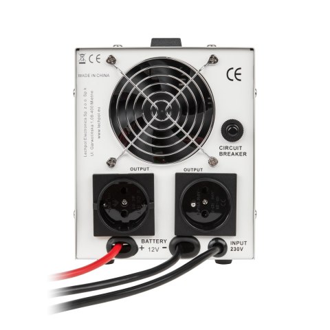 Zasilacz awaryjny KEMOT PROsinus-500 przetwornica z czystym przebiegiem sinusoidalnym i funkcją ładowania 12V 230V 500VA/300W Zasilacz awaryjny KEMOT PROsinus-500 przetwornica z czystym przebiegiem sinusoidalnym i funkcją ładowania 12V 230V 500VA/300W