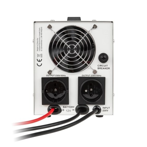 Zasilacz awaryjny KEMOT PROsinus-800 przetwornica z czystym przebiegiem sinusoidalnym i funkcją ładowania 12V 230V 800VA/500W Zasilacz awaryjny KEMOT PROsinus-800 przetwornica z czystym przebiegiem sinusoidalnym i funkcją ładowania 12V 230V 800VA/500W