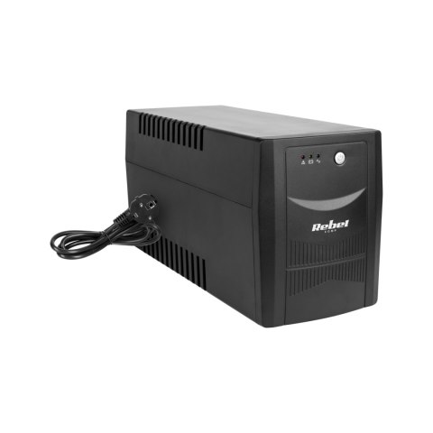 Zasilacz awaryjny UPS REBEL model Micropower 2000 (offline, 2000 VA / 1200 W, 230 V, 50 Hz) Zasilacz awaryjny UPS REBEL model Micropower 2000 (offline, 2000 VA / 1200 W, 230 V, 50 Hz)
