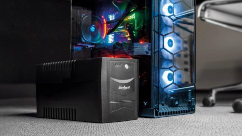 Zasilacz awaryjny UPS REBEL model Micropower 2000 (offline, 2000 VA / 1200 W, 230 V, 50 Hz) Zasilacz awaryjny UPS REBEL model Micropower 2000 (offline, 2000 VA / 1200 W, 230 V, 50 Hz)