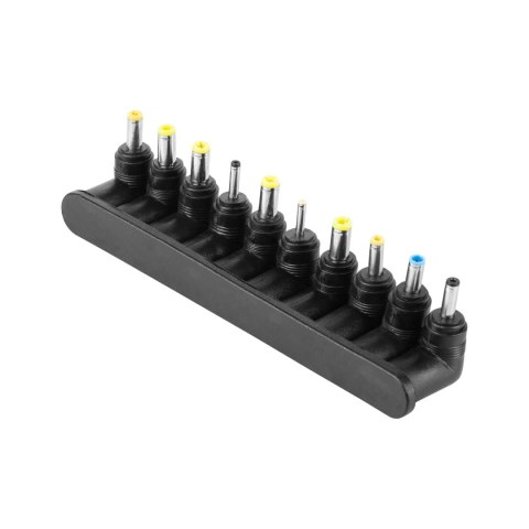 Zasilacz uniwersalny Rebel 10 końcówek 45 W 12-19.5 V automatyczny Zasilacz uniwersalny Rebel 10 końcówek 45 W 12-19.5 V automatyczny