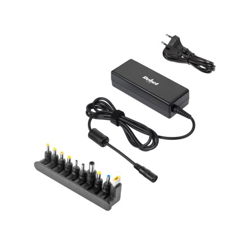 Zasilacz uniwersalny Rebel 10 końcówek 90 W 18,5-20 V automatyczny Zasilacz uniwersalny Rebel 10 końcówek 90 W 18,5-20 V automatyczny