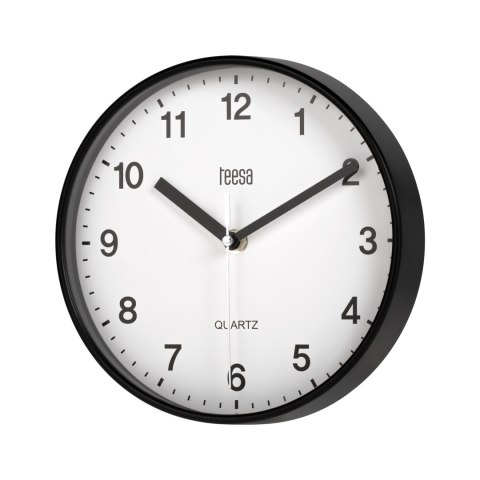 Zegar ścienny 20 cm czarny Zegar ścienny 20 cm czarny
