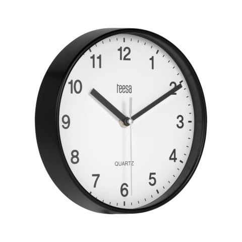 Zegar ścienny 20 cm czarny Zegar ścienny 20 cm czarny