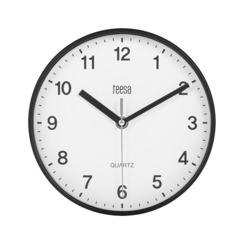Zegar ścienny 20 cm czarny Zegar ścienny 20 cm czarny