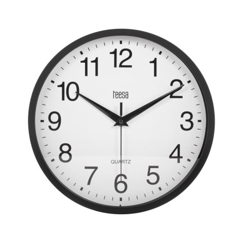 Zegar ścienny 25 cm czarny Zegar ścienny 25 cm czarny