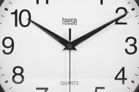 Zegar ścienny 25 cm czarny Zegar ścienny 25 cm czarny