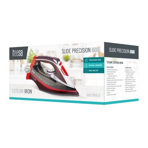Żelazko elektryczne TEESA SLIDE PRECISION 3000 Żelazko elektryczne TEESA SLIDE PRECISION 3000