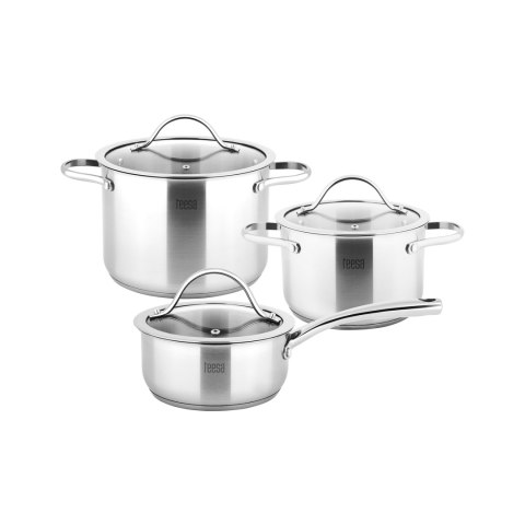 Zestaw garnków 6 elementów TEESA COOK EXPERT MASTER Zestaw garnków 6 elementów TEESA COOK EXPERT MASTER