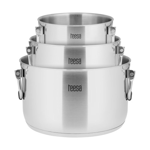Zestaw garnków 6 elementów TEESA COOK PRIME Zestaw garnków 6 elementów TEESA COOK PRIME