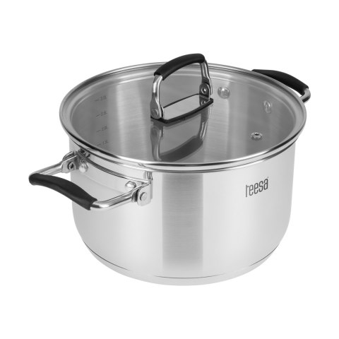Zestaw garnków 6 elementów TEESA COOK PRIME Zestaw garnków 6 elementów TEESA COOK PRIME