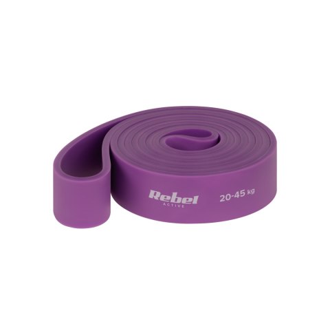 Zestaw gum do ćwiczeń lateksowy - Power Band PLs-2, 4-45 kg, 4 gumy, REBEL ACTIVE Zestaw gum do ćwiczeń lateksowy - Power Band PLs-2, 4-45 kg, 4 gumy, REBEL ACTIVE