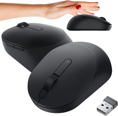 Mysz Dell MS3320W Mobile Wireless Mouse Czarny Mysz Dell MS3320W Mobile Wireless Mouse Czarny