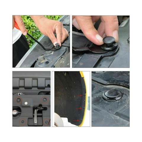 Zestaw spinek samochodowych 635 sztuk E6089 Zestaw spinek samochodowych 635 sztuk E6089