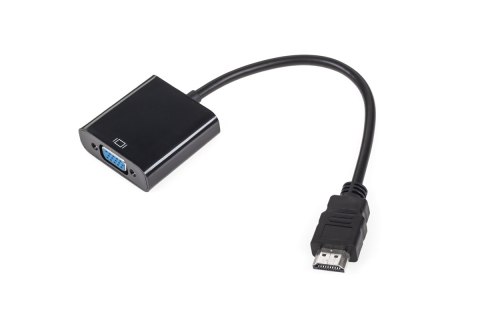 Złącze adapter wtyk HDMI - gniazdo VGA + AUDIO Złącze adapter wtyk HDMI - gniazdo VGA + AUDIO