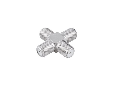 Złącze czwórnik "F" 4GN metal Złącze czwórnik "F" 4GN metal