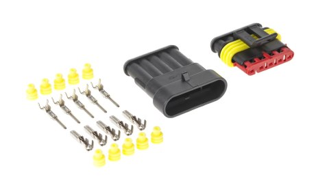 Złącze hermetyczne sam. x5 Superseal 1,5 Złącze hermetyczne sam. x5 Superseal 1,5