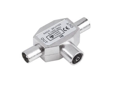 Złącze trójnik TV GN.-2xWT.metal Złącze trójnik TV GN.-2xWT.metal