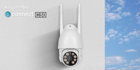 Kamera Wi-Fi zewnetrzna Kruger&Matz Connect C30 Tuya Kamera Wi-Fi zewnetrzna Kruger&Matz Connect C30 Tuya