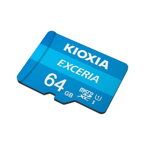 Karta pamięci microSD 64 GB UHS-I U1 Kioxia z adapterem Karta pamięci microSD 64 GB UHS-I U1 Kioxia z adapterem