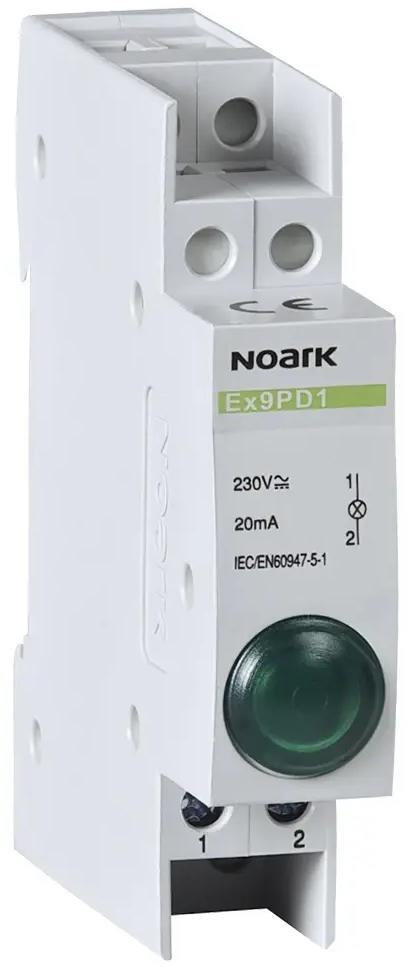 LAMPKA SYGNALIZACYJNA, 230V AC/DC, 1 ZIELONY Ex9PD1g Noark 102443 LAMPKA SYGNALIZACYJNA, 230V AC/DC, 1 ZIELONY Ex9PD1g Noark 102443