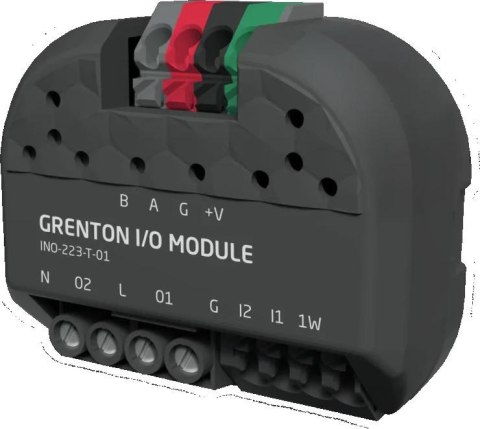Moduł Przekaźnikowy GRENTON I/O MODULE 2/2,Flush,TF-Bus, 1-wire V2 Moduł Przekaźnikowy GRENTON I/O MODULE 2/2,Flush,TF-Bus, 1-wire V2