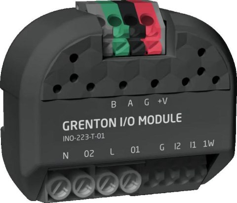 Moduł Przekaźnikowy GRENTON I/O MODULE 2/2,Flush,TF-Bus, 1-wire V2 Moduł Przekaźnikowy GRENTON I/O MODULE 2/2,Flush,TF-Bus, 1-wire V2