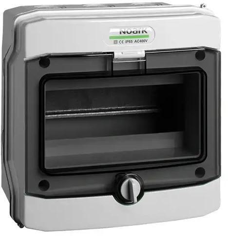 PLASTIKOWA OBUDOWA INSTALACYJNA Natynkowa IP65 1X8 modułów. PHS 8T NOARK 101493 PLASTIKOWA OBUDOWA INSTALACYJNA Natynkowa IP65 1X8 modułów. PHS 8T NOARK 101493