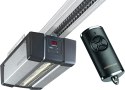 Brama garażowa segmentowa Renomatic/Hormann z napędem Supramatic E i szyną FS10-K - przetłoczenia M Woodgrain. Wymiar 5000x2125m