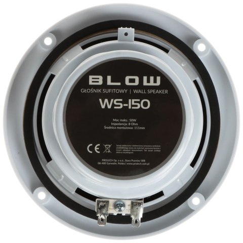 GŁOŚNIK SUFITOWY WS-150 50 W BLOW GŁOŚNIK SUFITOWY WS-150 50 W BLOW